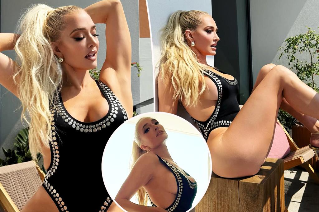 ‘RHOBH’ star Erika Jayne rocks barely-there swimsuit for glamorous photo shoot