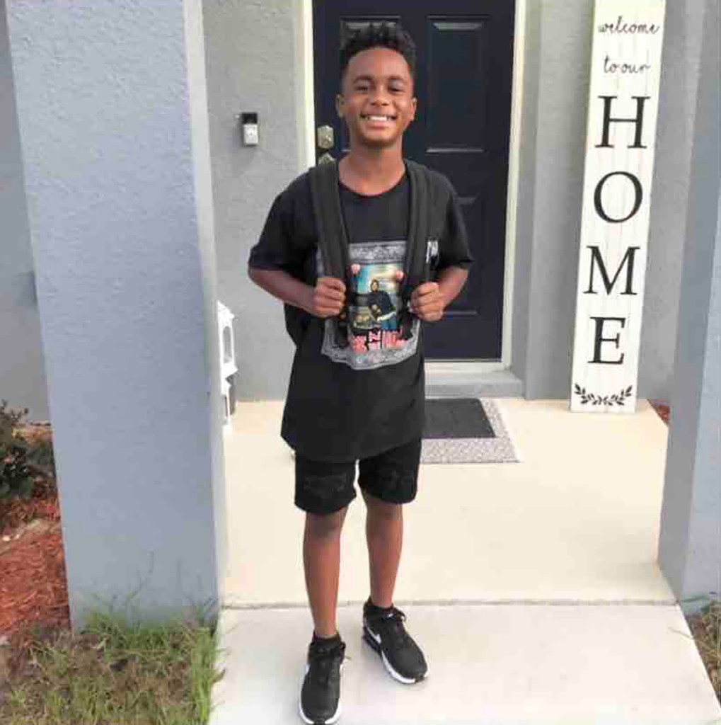 Florida schoolboy Louis Johnson