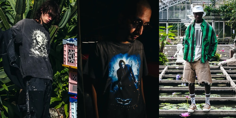 ©SAINT Mxxxxxx Pays Homage to Heath Ledger’s Joker in New Apparel Capsule