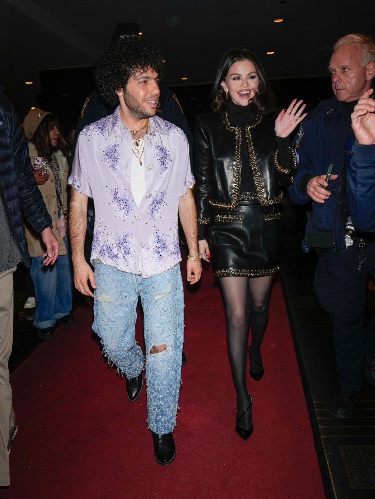 Selena Gomez and Benny Blanco in March. 