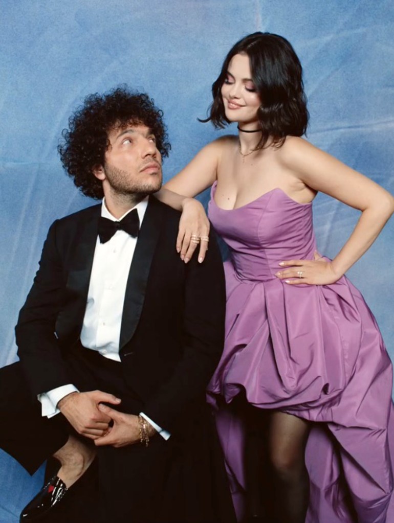 Selena Gomez and Benny Blanco in 2025. 