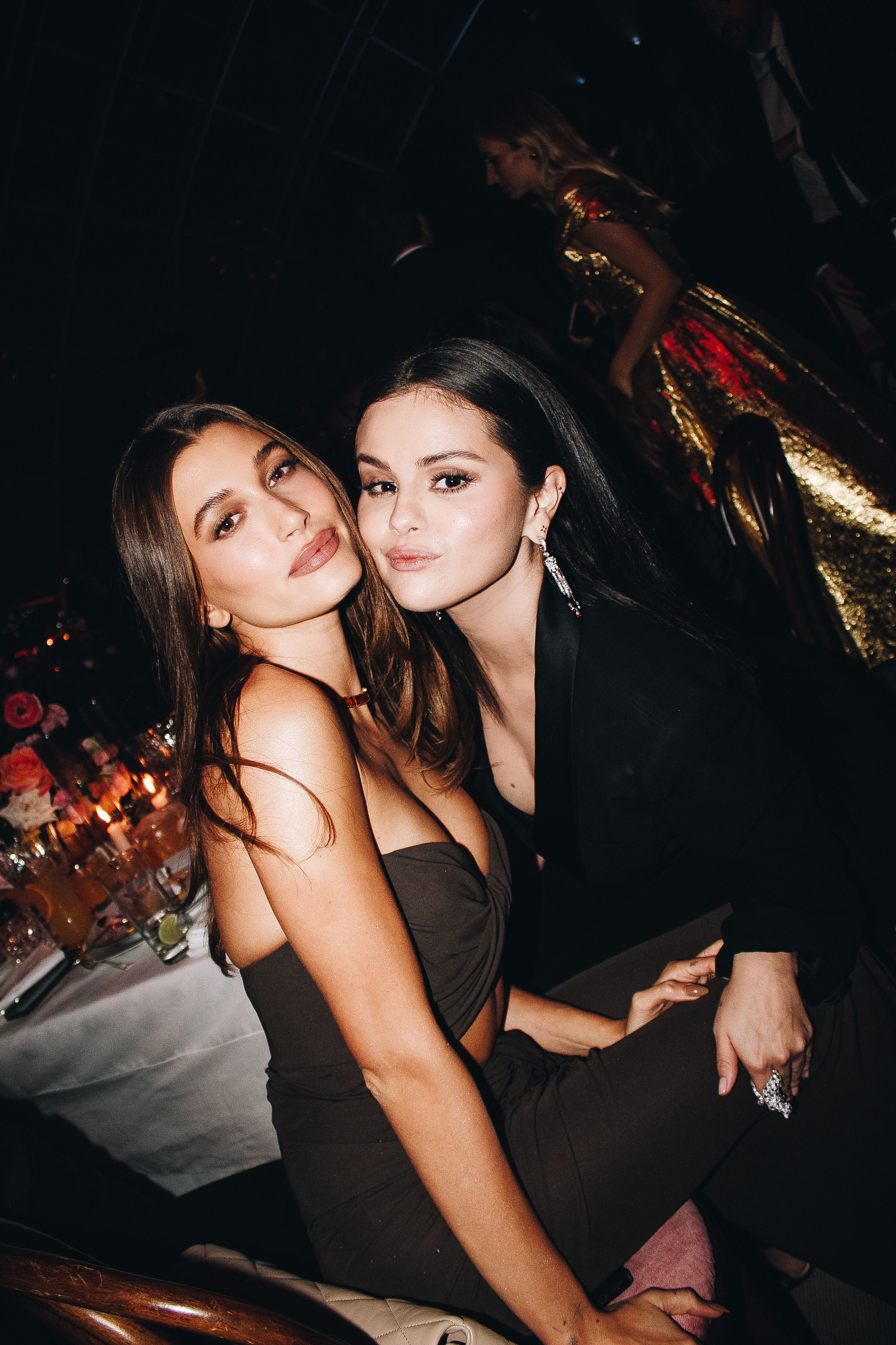 Hailey Bieber and Selena Gomez together