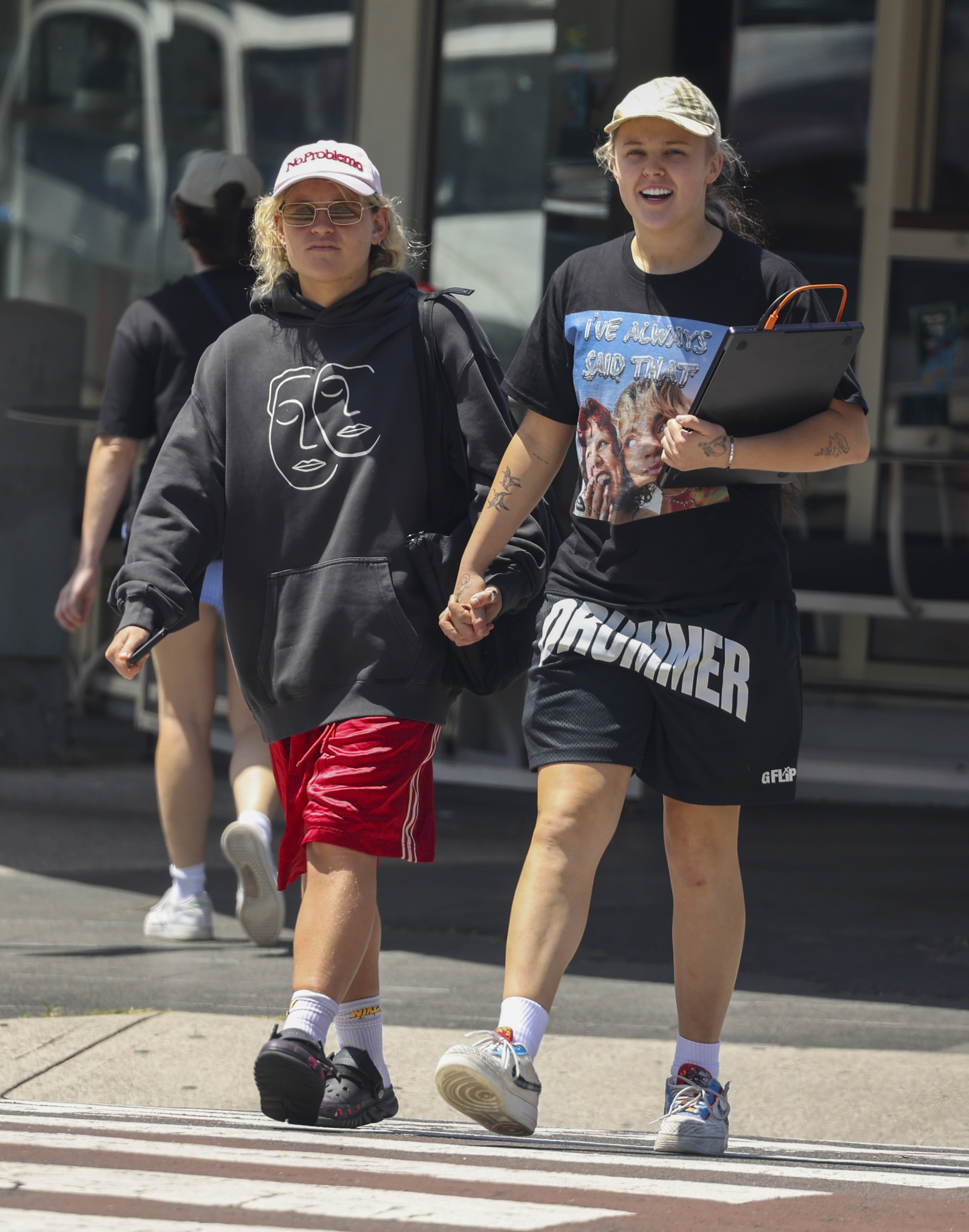 JoJo Siwa and Kath Ebbs.