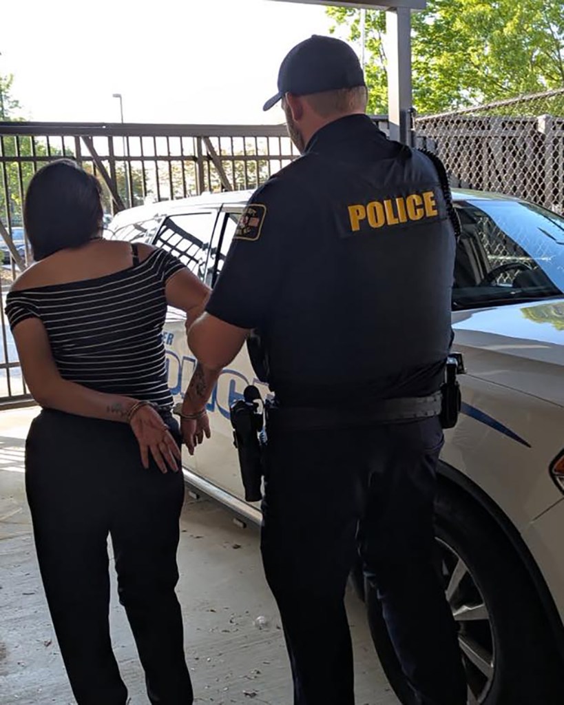 Paola Duran Duran getting arrested for the kidnapping.