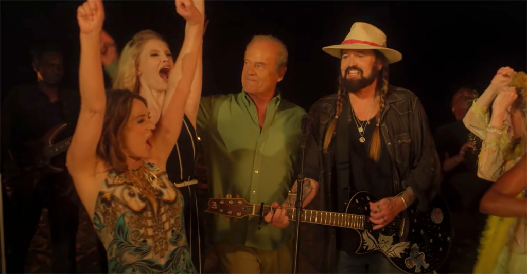 Billy Ray Cyrus and Elizabeth Hurley in 