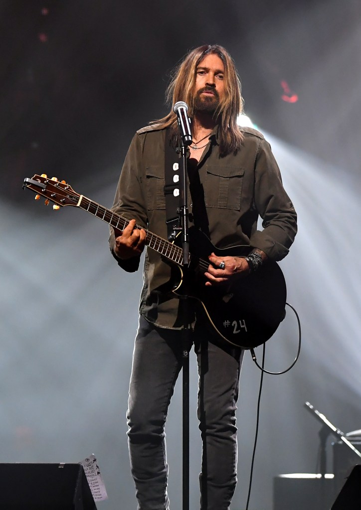 Billy Ray Cyrus performs onstage at the 24th annual Keep Memory Alive 'Power of Love Gala' benefit for the Cleveland Clinic Lou Ruvo Center for Brain Health at MGM Grand Garden Arena on March 07, 2020 in Las Vegas, Nevada. 