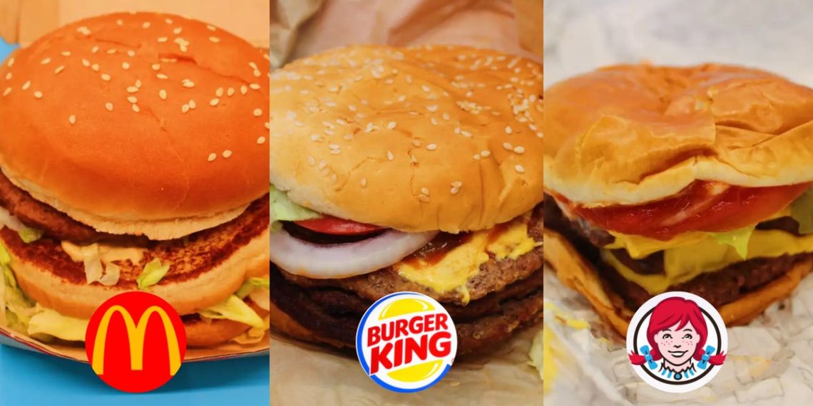 I tried the biggest burgers at 5 fast-food chains and ranked them from worst to best