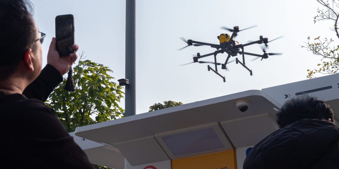 Videos show just how far ahead China’s drone delivery is compared to the US