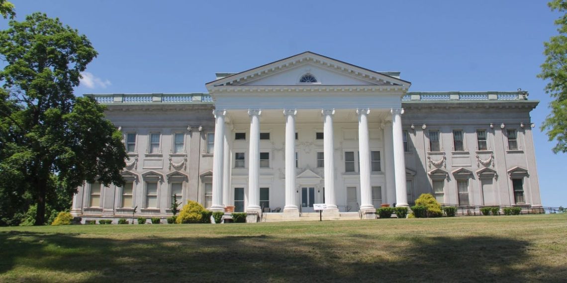 Take a look inside Staatsburgh, a 30,000-square-foot Gilded Age mansion whose owners held tickets for the Titanic
