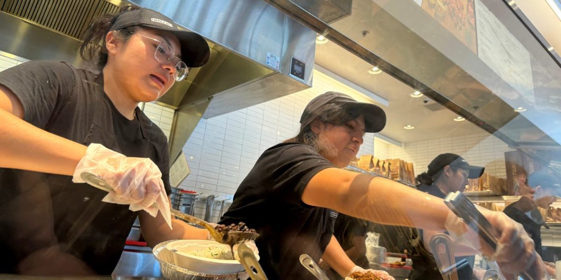 Chipotle is making it a must for staff to smile at customers