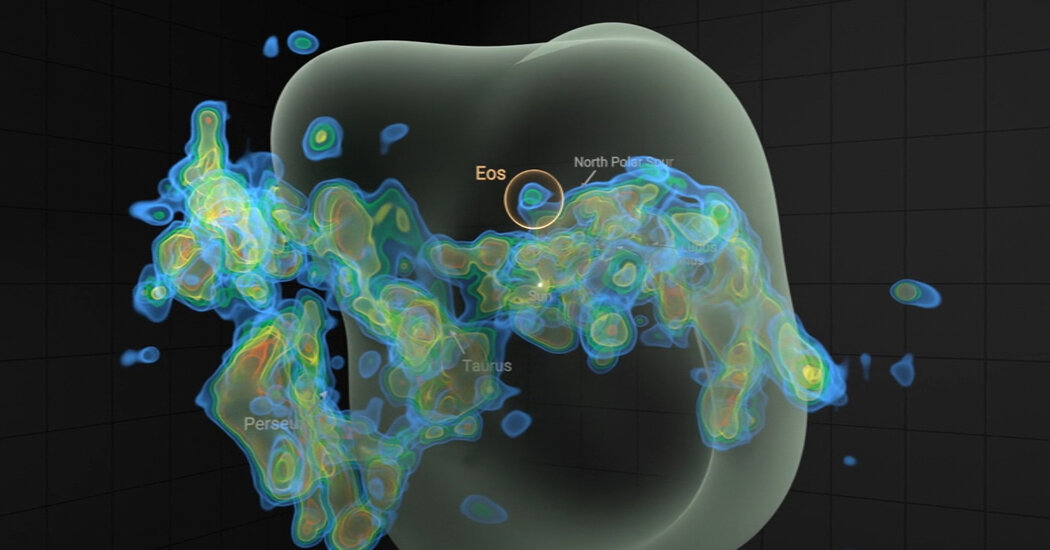 Massive, Glow-in-the-Dark Cloud Lurking in Our Cosmic Backyard...