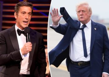 ABC’s bitter history with Donald Trump sidelines superstars David Muir, George Stephanopoulos for primetime sit-down with POTUS