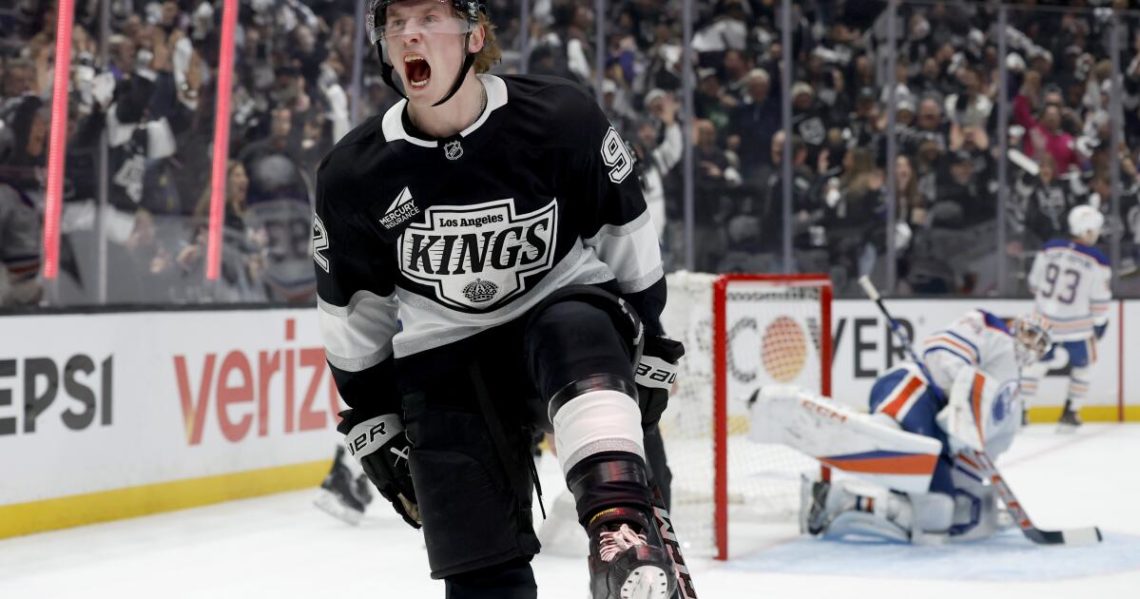 Adrian Kempe scores twice as Kings take 2-0 series lead over Edmonton