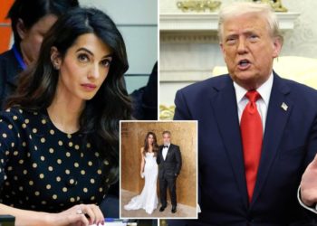 Amal Clooney could be barred from US under Trump sanctions over ICC case against Netanyahu: report