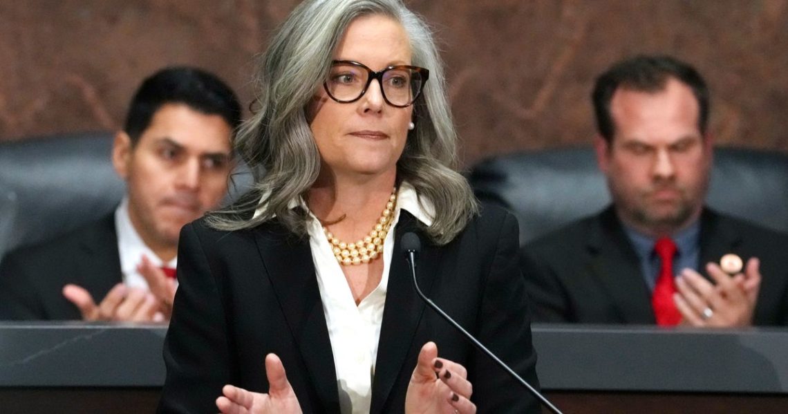 Arizona governor halts bill signing over funding dispute