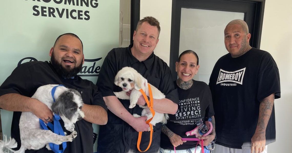 At Puppy Fades dog salon, the formerly incarcerated get a second chance