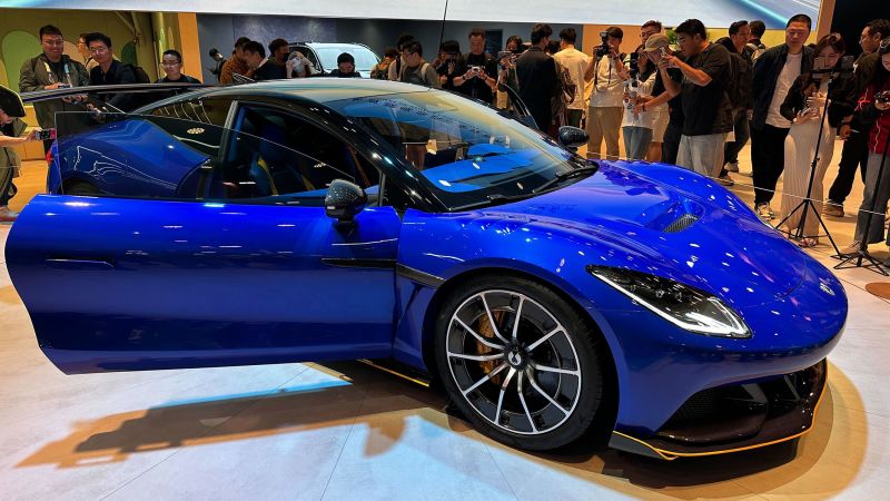 BYD unveils new luxury sports car as carmakers vie for attention at China’s largest auto show