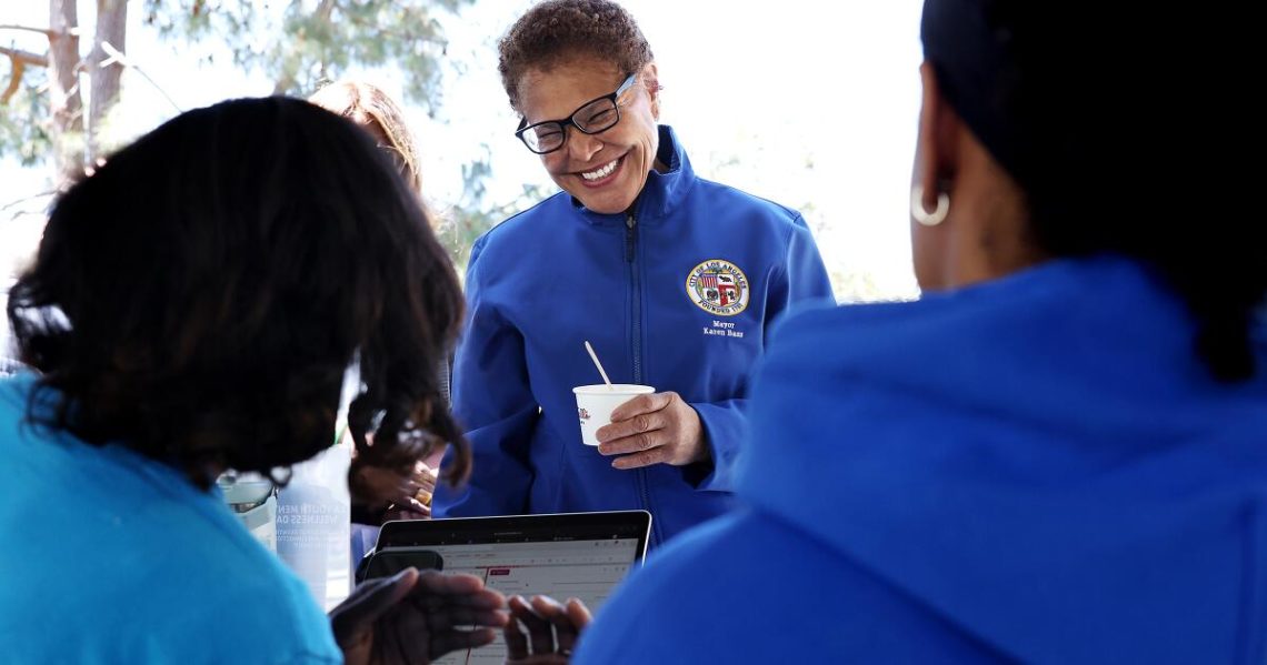 Bass proposes laying off about 1,650 city workers, a fourth of them at LAPD