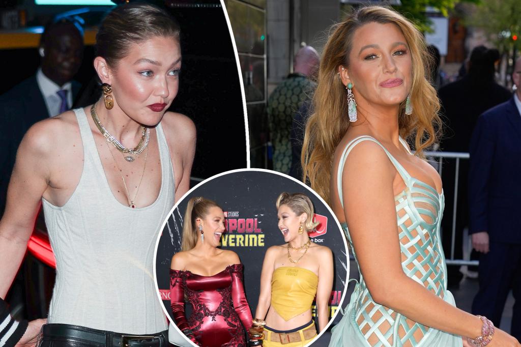 Blake Lively’s friendship with Gigi Hadid questioned after actress skips model’s 30th birthday party