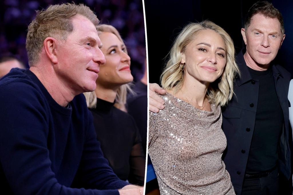 Bobby Flay and new girlfriend Brooke Williamson make public debut at Knicks game after romance reveal