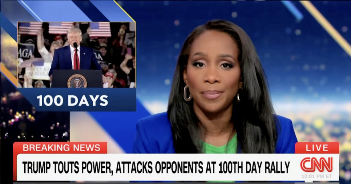 CNN Star Runs Through Trump’s ‘100 Lies’ in 100 Days