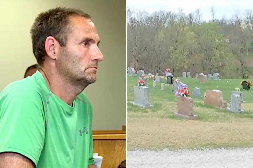 Cemetery worker digs up baby’s corpse —  then dumps casket down a hill and sends body flying: cops