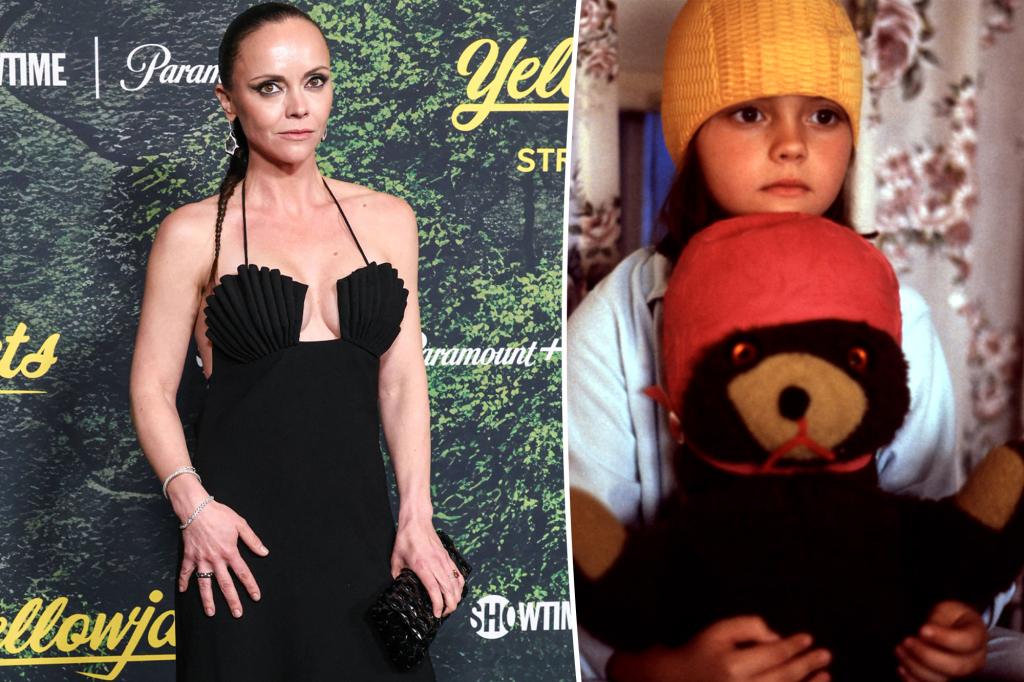 Christina Ricci was sent graphic photo by ‘pervert’ when she was a child star