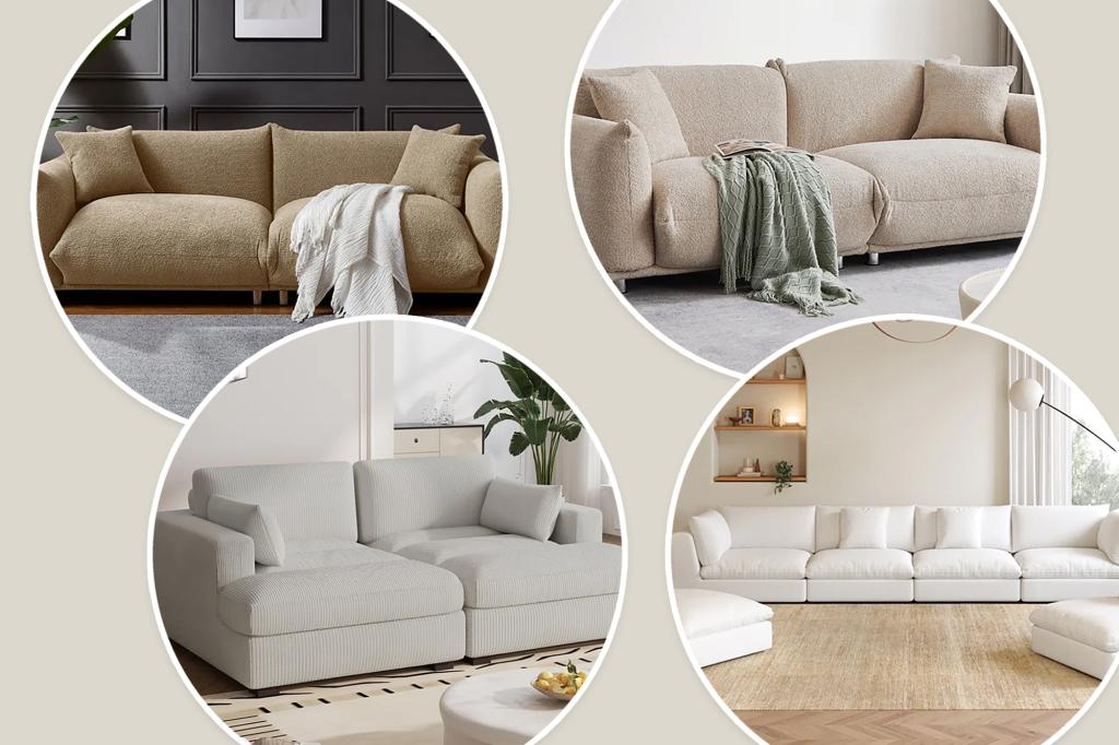Cloud couches are pricey: Get the celeb-loved look for less at Wayfair’s Way Day sale