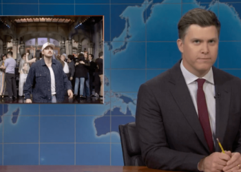 Colin Jost Continues ‘SNL’ Roast Of Morgan Wallen: “Money Is Leaving The Stock Market Faster Than” Country Singer During Goodnights