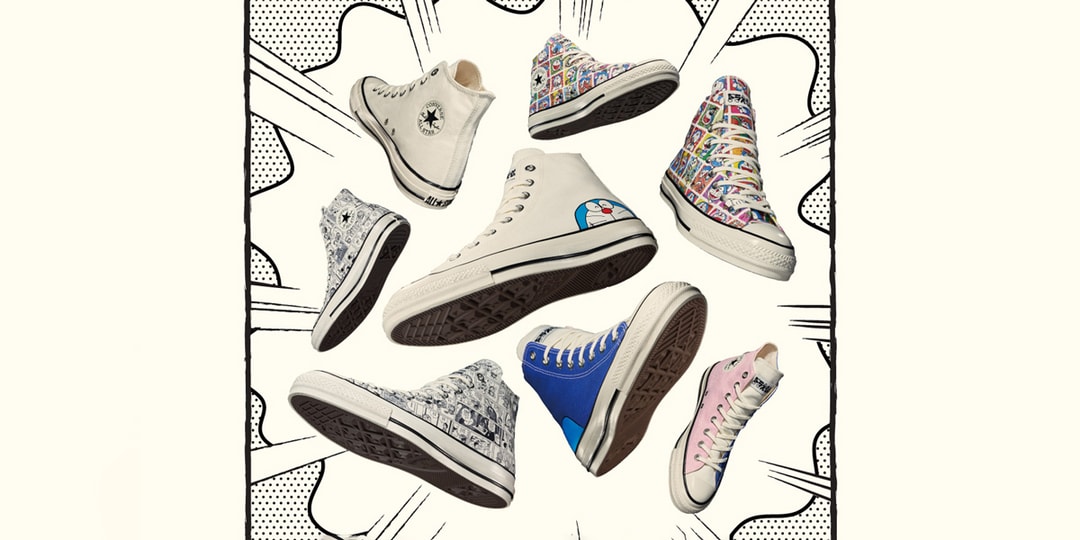 Converse Japan Celebrates ‘Doraemon’ With Four Thematic All Star Colorways