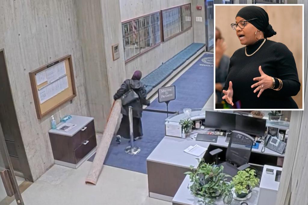 Corrupt Boston pol took rug, furniture from her office weeks before pleading guilty to federal charges, video shows