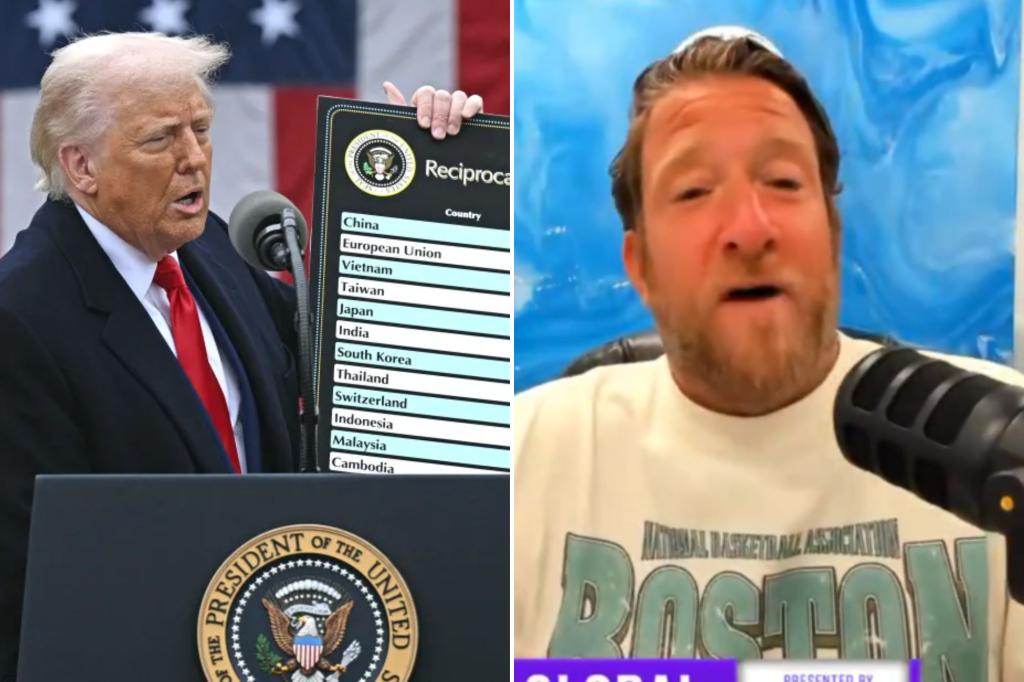 Dave Portnoy critical of Trump’s tariffs after it cost him $7M in stock losses: ‘Everything’s in the sh–ter’
