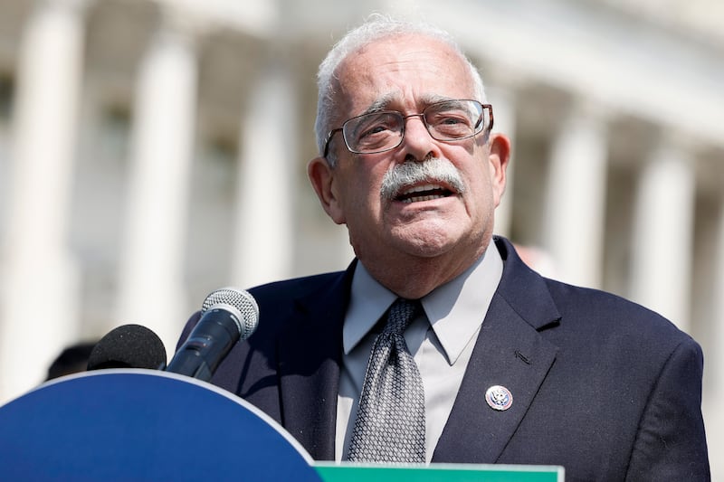 Rep. Gerry Connolly (D-VA) speaks at a news conference outside of the U.S. Capitol Building on June 16, 2022 in Washington, DC.