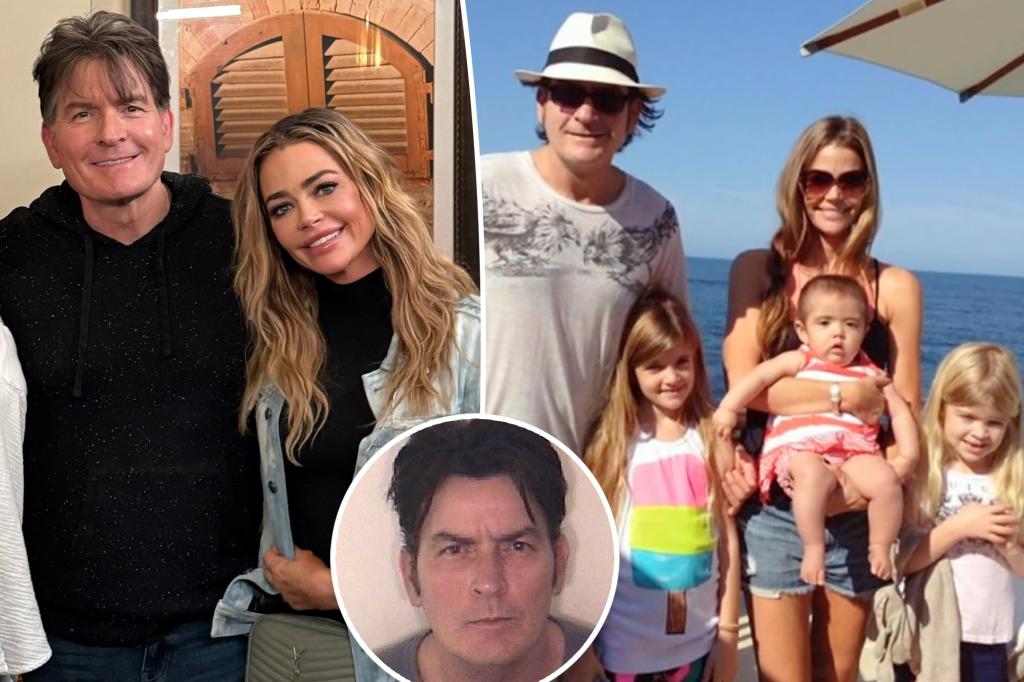 Denise Richards admits she lied to daughters about Charlie Sheen’s scandals: ‘I protected him’