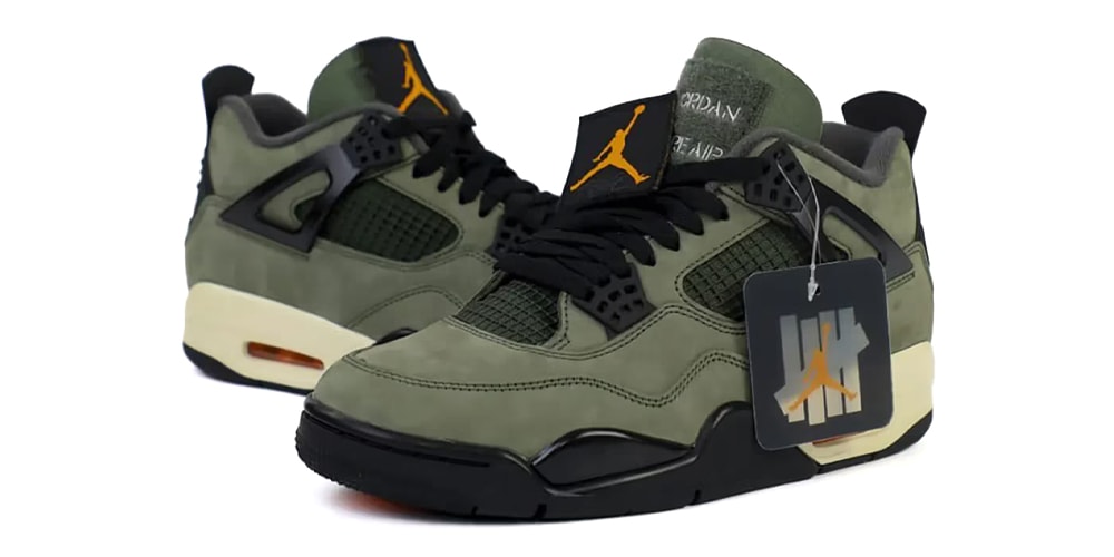 Detailed Look at This Year’s UNDEFEATED x Air Jordan 4