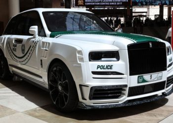 Dubai Police Adds Bespoke MANSORY-Tuned Rolls-Royce Cullinan to Patrol Fleet