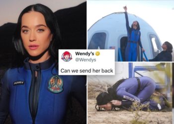 Fast-food chain Wendy’s takes aim at Katy Perry after Blue Origin space flight: ‘Can we send her back’