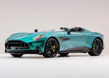 Fernando Alonso-Signed Aston Martin DBR22 Surfaces for Auction