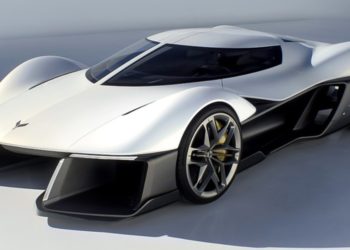 GM Reveals Futuristic Corvette EV Concept Car