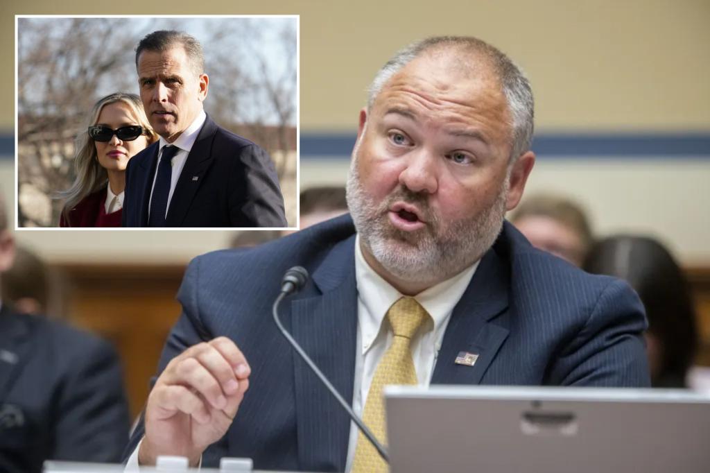 Gary Shapley, whistleblower IRS agent who investigated Hunter Biden, expected to be named agency’s acting chief