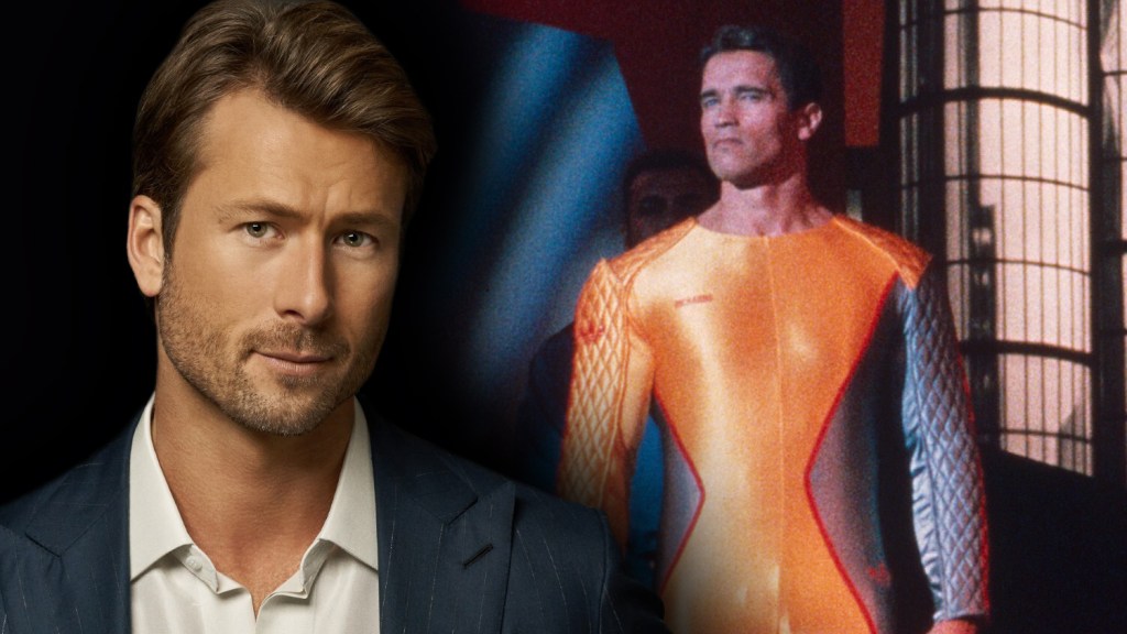Glen Powell Got Arnold Schwarzenegger’s “Full Blessing” For ‘Running Man’ Remake