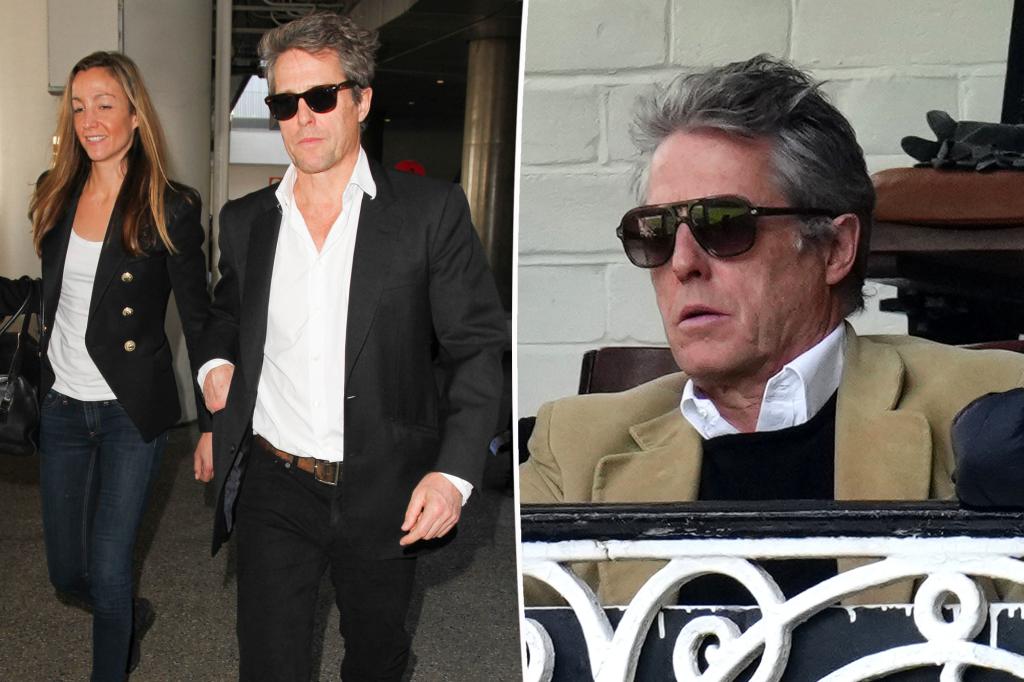 Hugh Grant sounds off on ‘creepy’ and ‘insulting’ airport incident he had with his kids