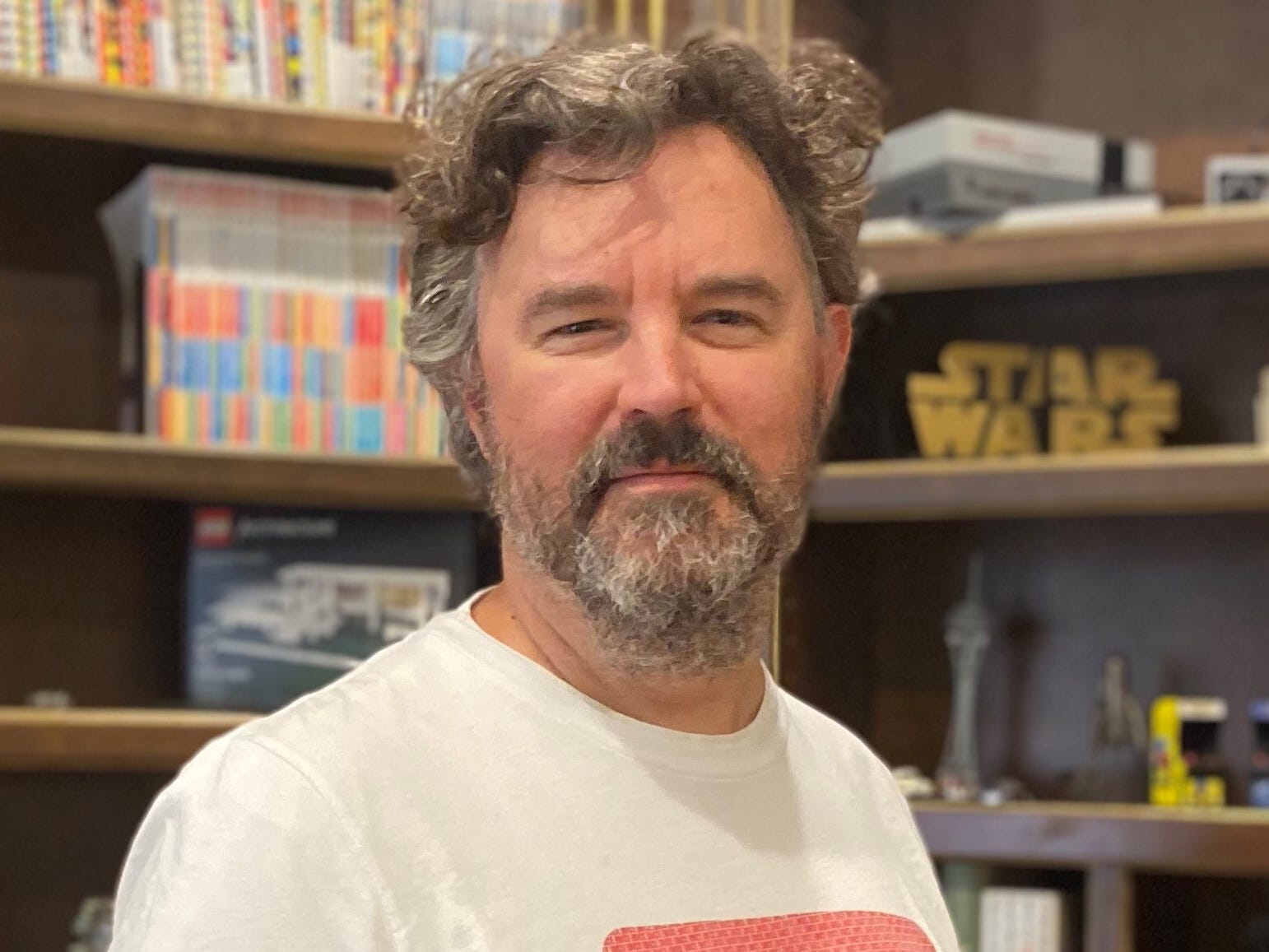 A headshot of Paul Farnsworth, the president of Dice.