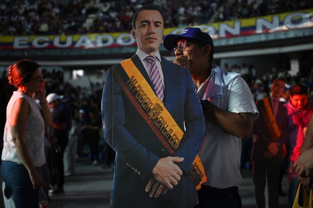 In Ecuador, Noboa Bets Big on Trump