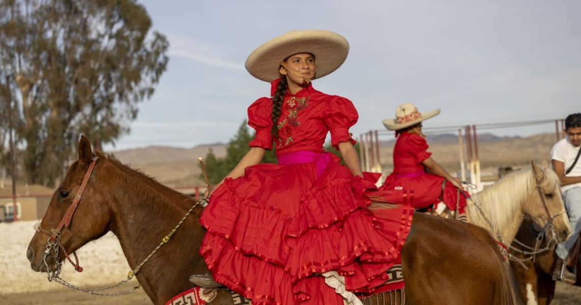 In the Coachella Valley, a team of middle school girls is helping keep escaramuza alive