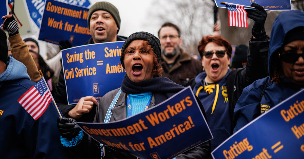 Inside a Union’s Fight Against Trump’s Federal Job Cuts