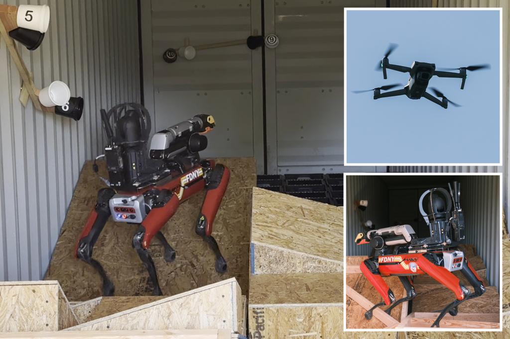Inside the FDNY’s high-tech robot firefighting team and its mechanical dogs that go where people can’t