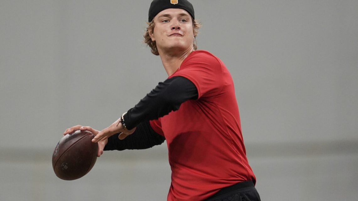 J.J. McCarthy is ready for the job and the pressure of taking over as QB for the Vikings