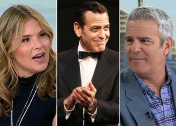 Jenna Bush Hager, Andy Cohen Brainstorm Ideas For George And Amal Clooney To Argue About: “They Could Fight About How His New Hair Dye Is Landing”