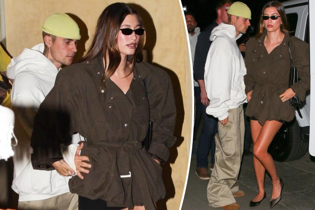 Justin Bieber remains stoic on date with Hailey as friends express concern for singer